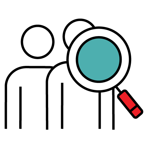 Job of the Week Icon Magnifying Glass